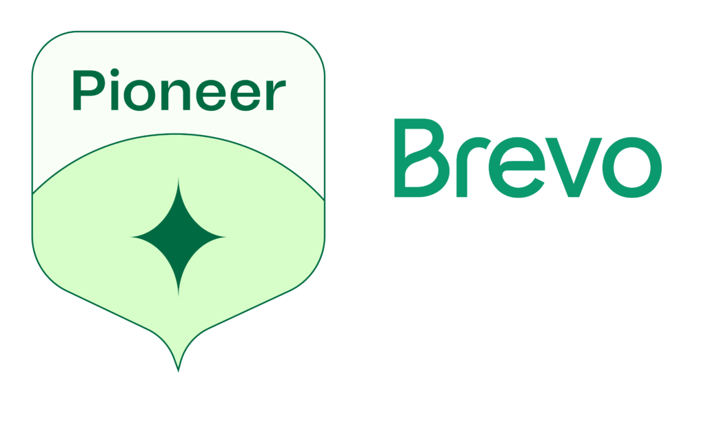 Badge Pioner Brevo